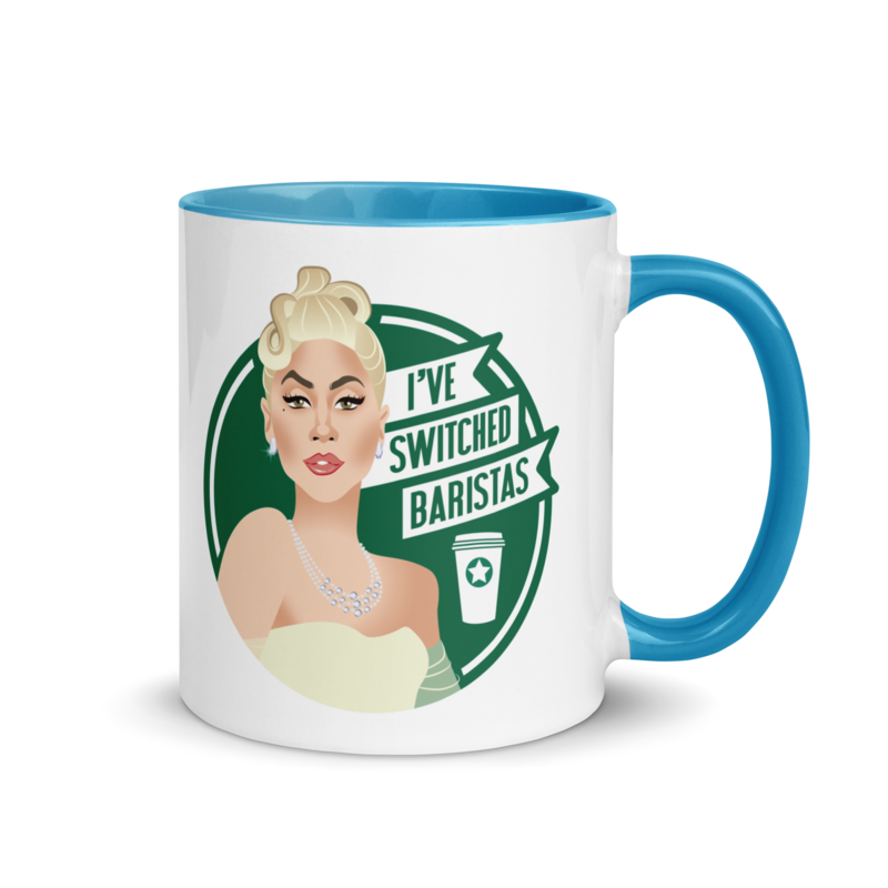 I've Switched Baristas (Mug) - Blue