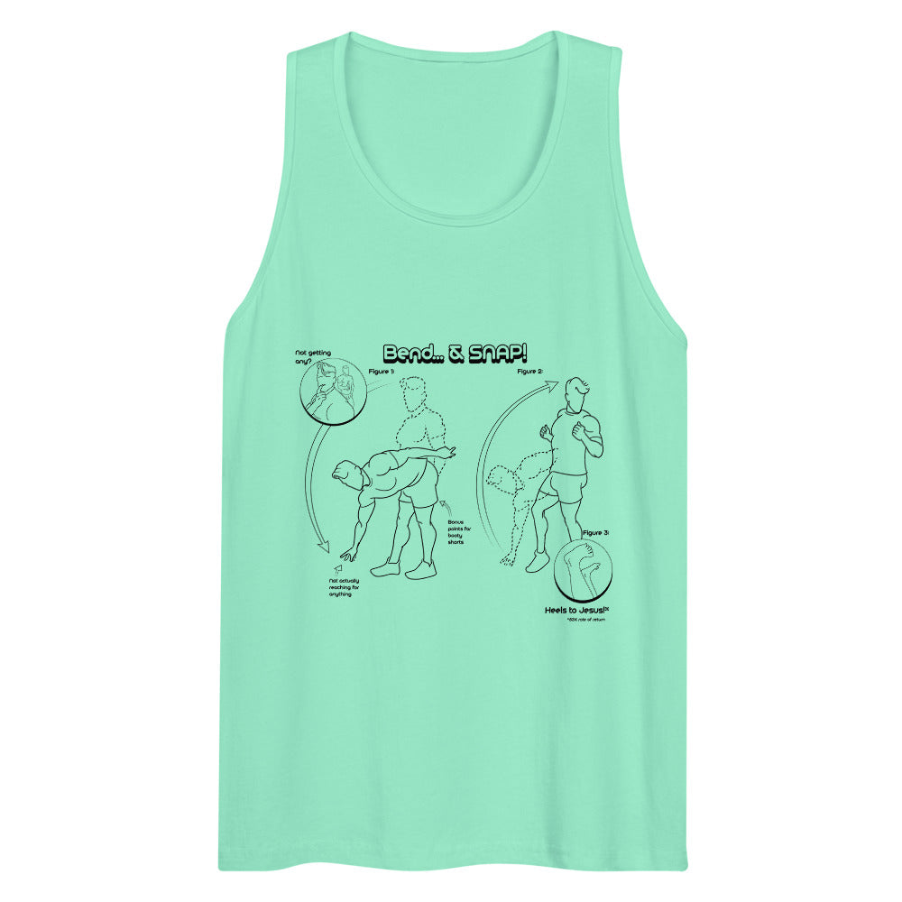 Pliez et accrochez (Tank Top) - Mint