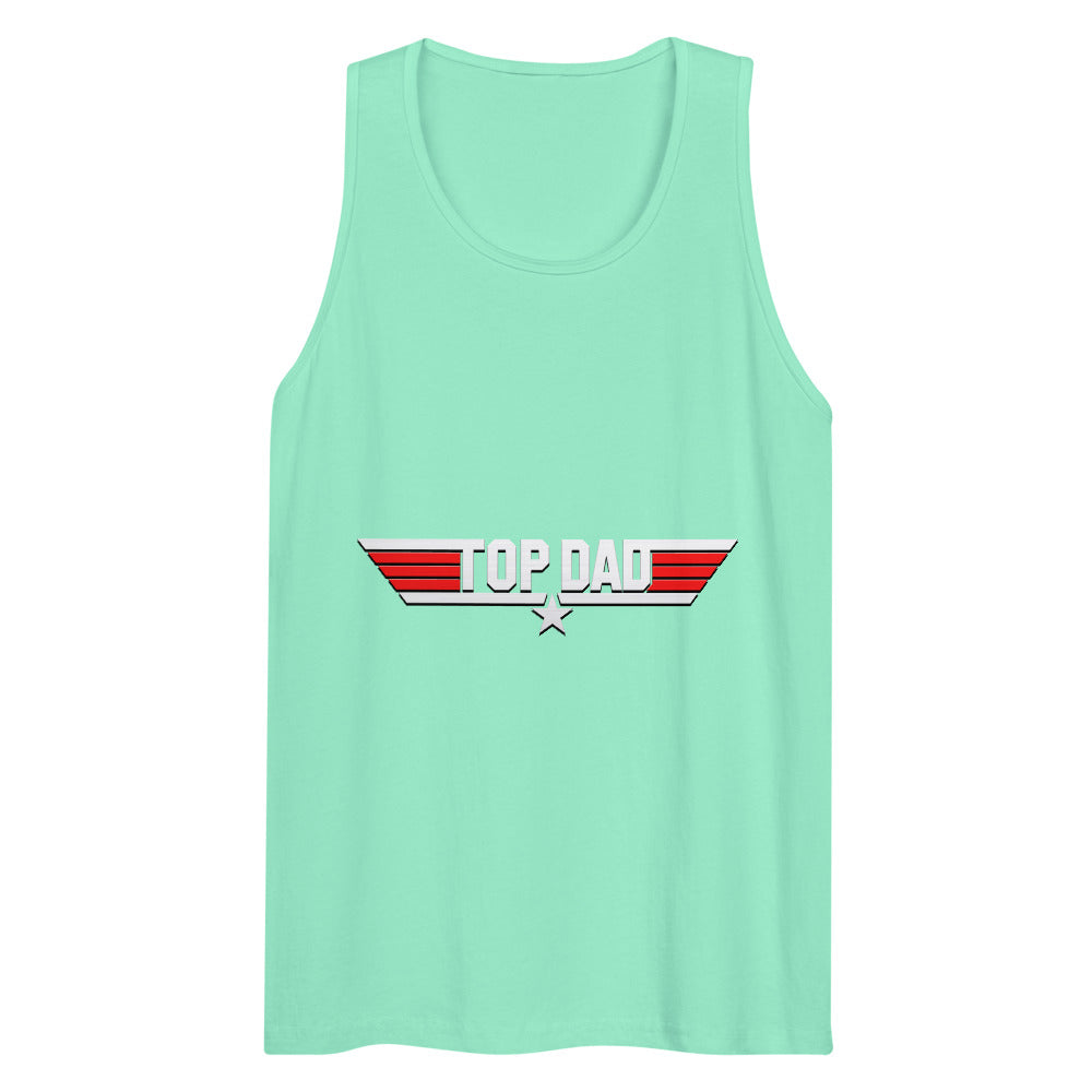 Top Dad/Daddy/Zad/Zaddy (Tank Top) - Mint