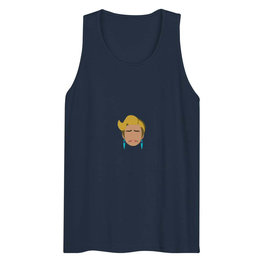 Strangers Blank (Tank Top) - Navy