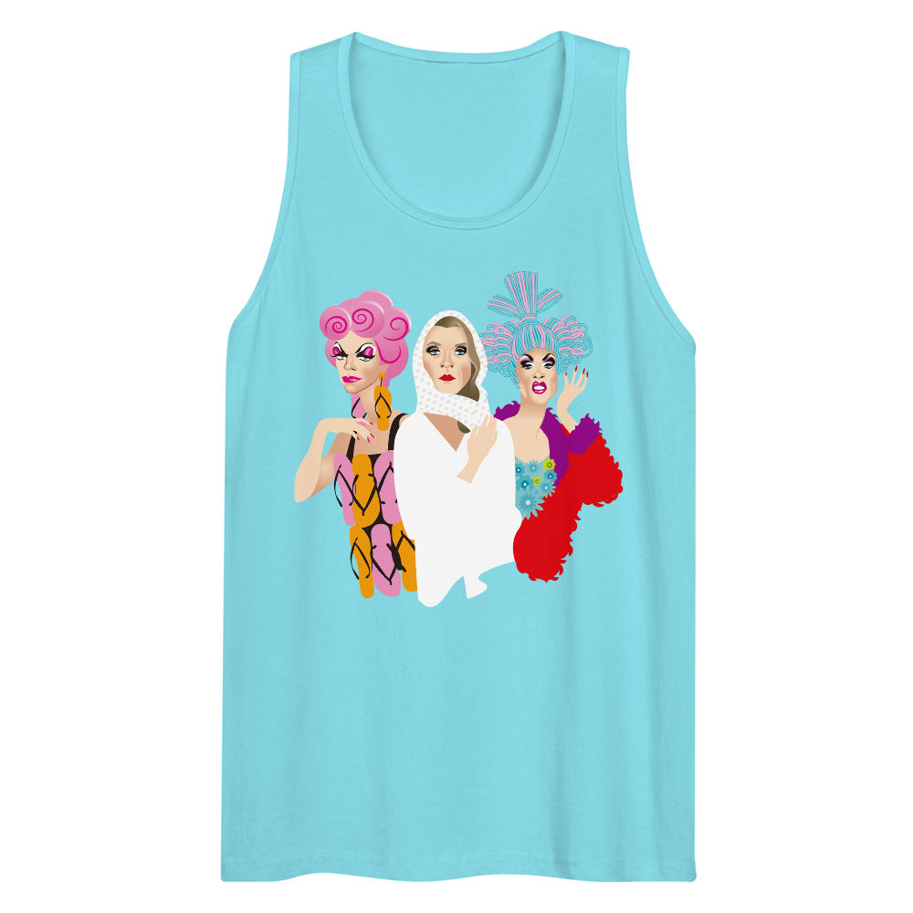 Queens of the Desert (Tank Top) - Pacific Blue