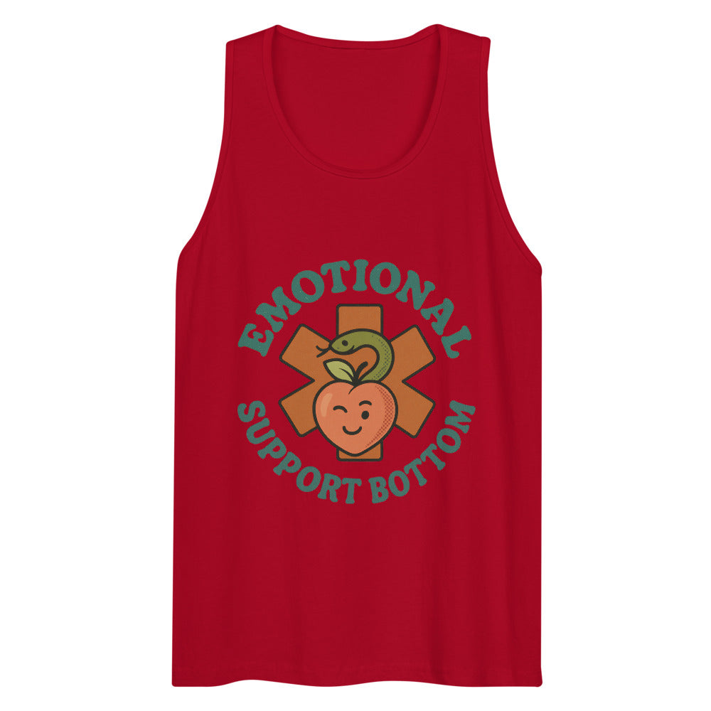 Emotional Support Bottom (Tank Top) - Red