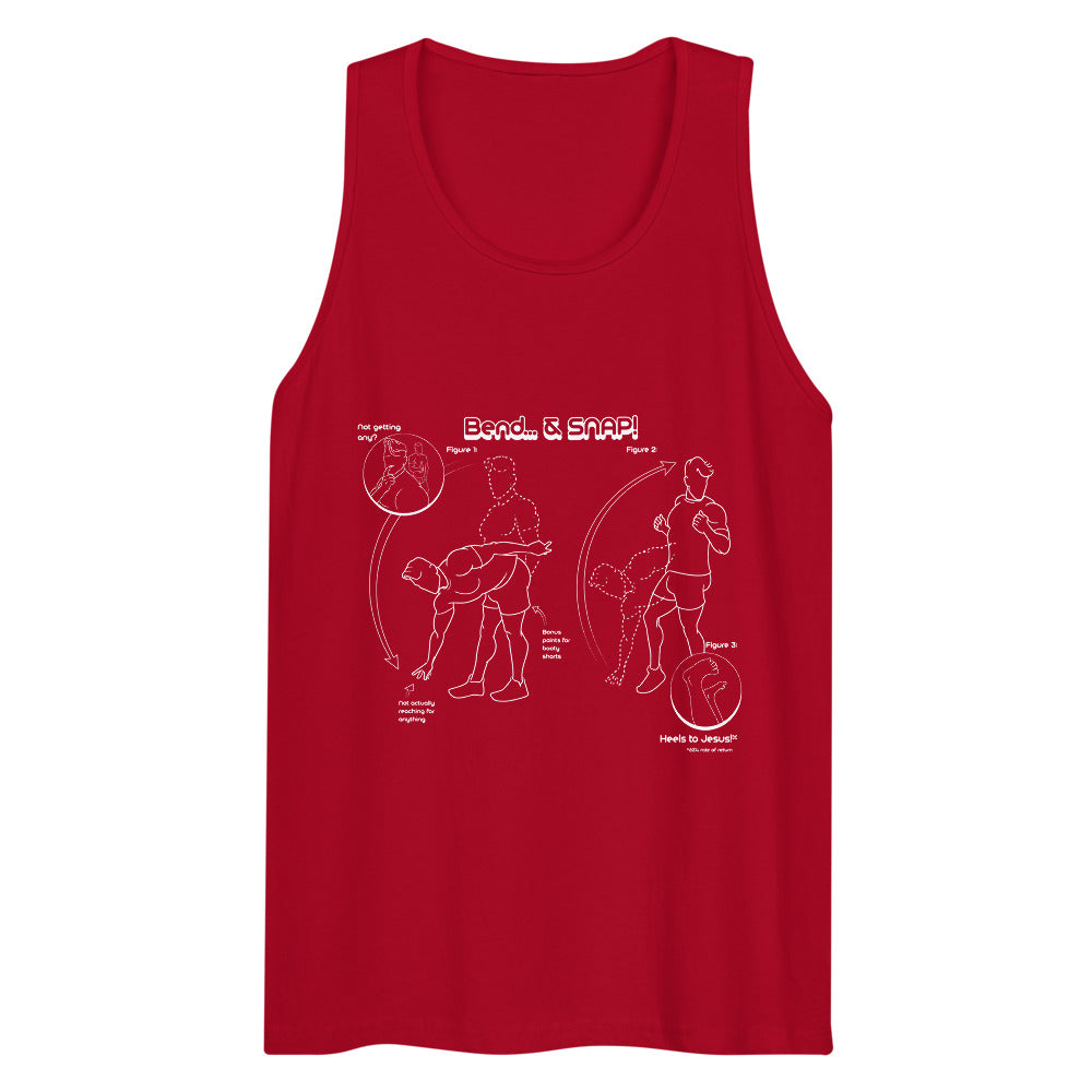 Pliez et accrochez (Tank Top) - Red