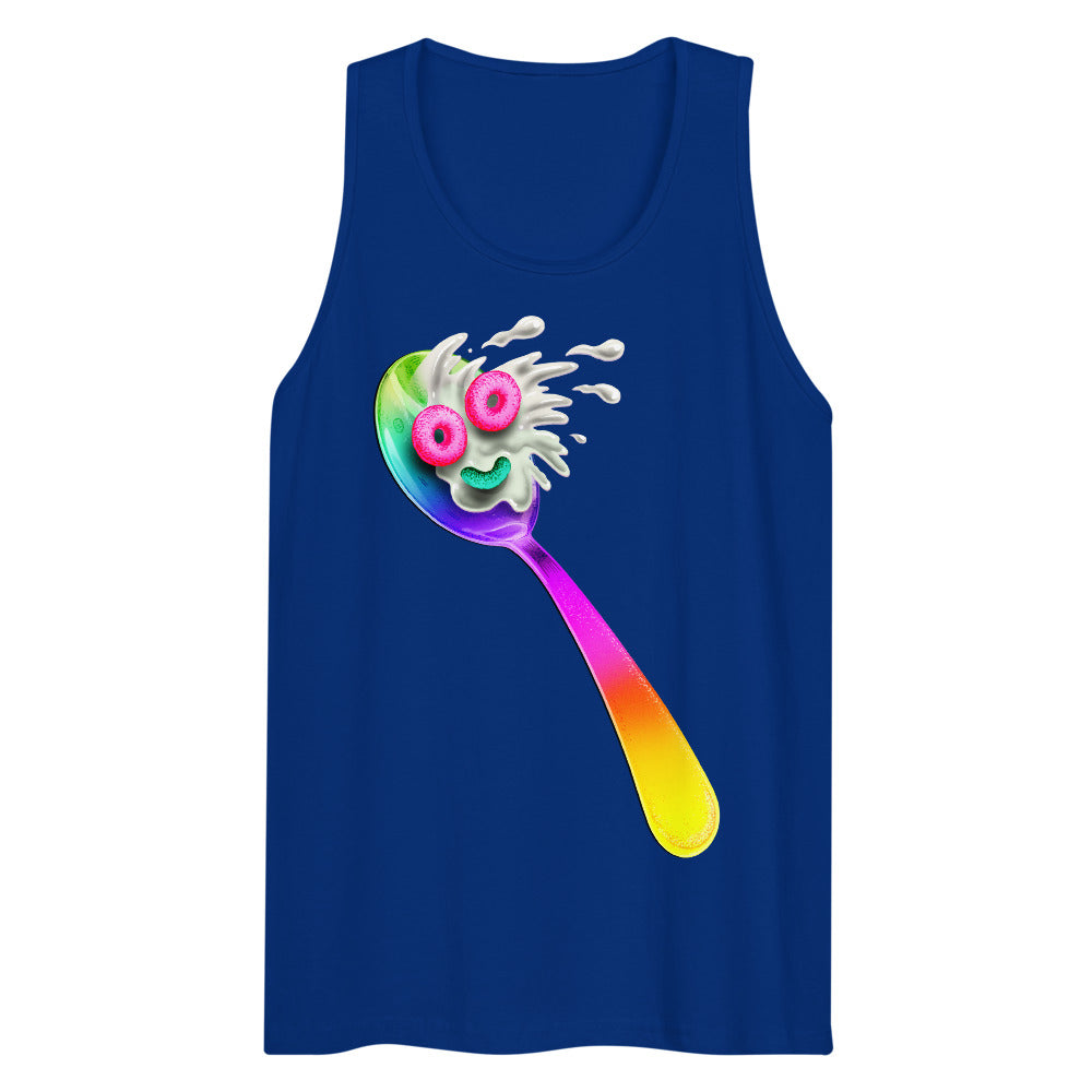 Spooning Leads to Forking (Tank Top) - Team Royal