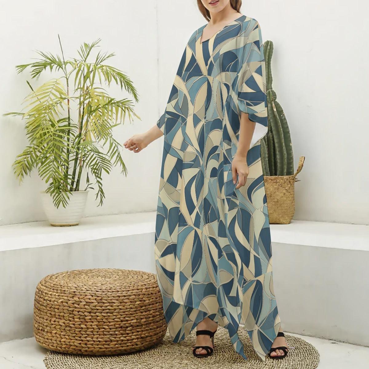 Abstract Lines (Kaftan)-Kaftan-Swish Embassy