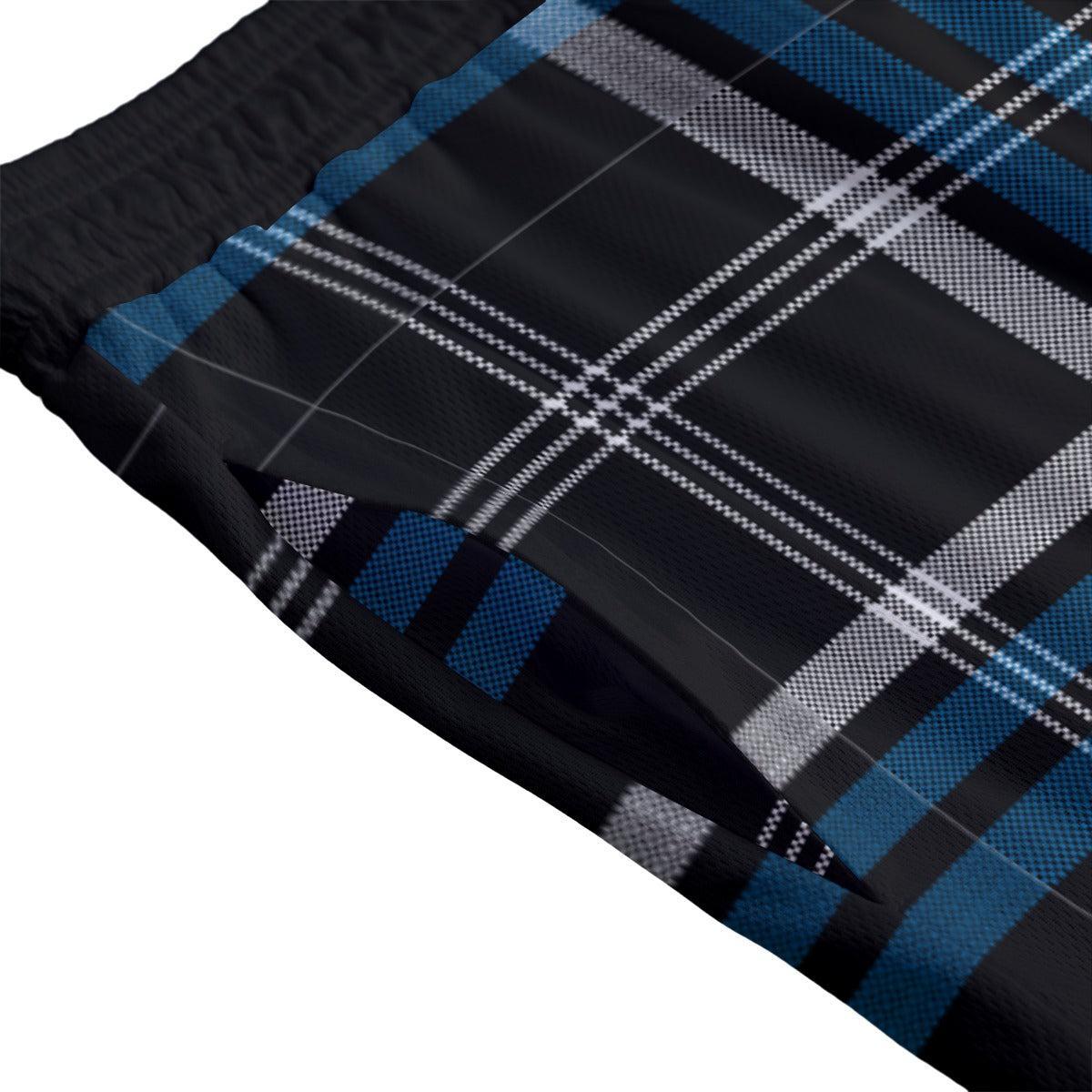 Black Check (Shorts)-Shorts-Swish Embassy