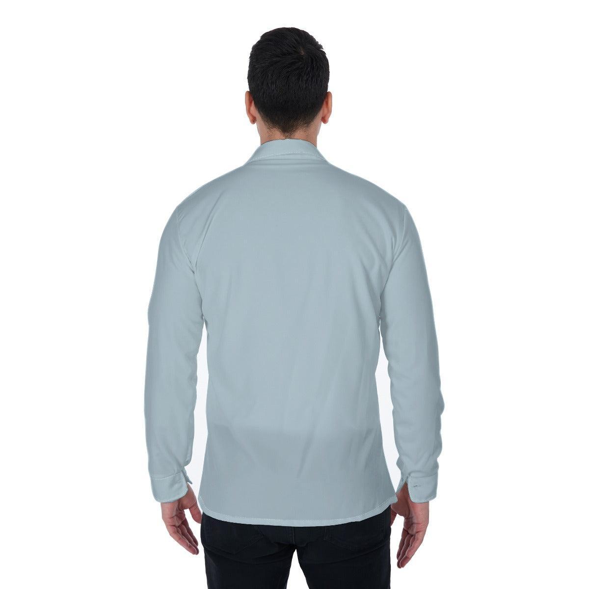 Blue Crush (Long Sleeve Button Shirt)-Long Sleeve Button Shirts-Swish Embassy