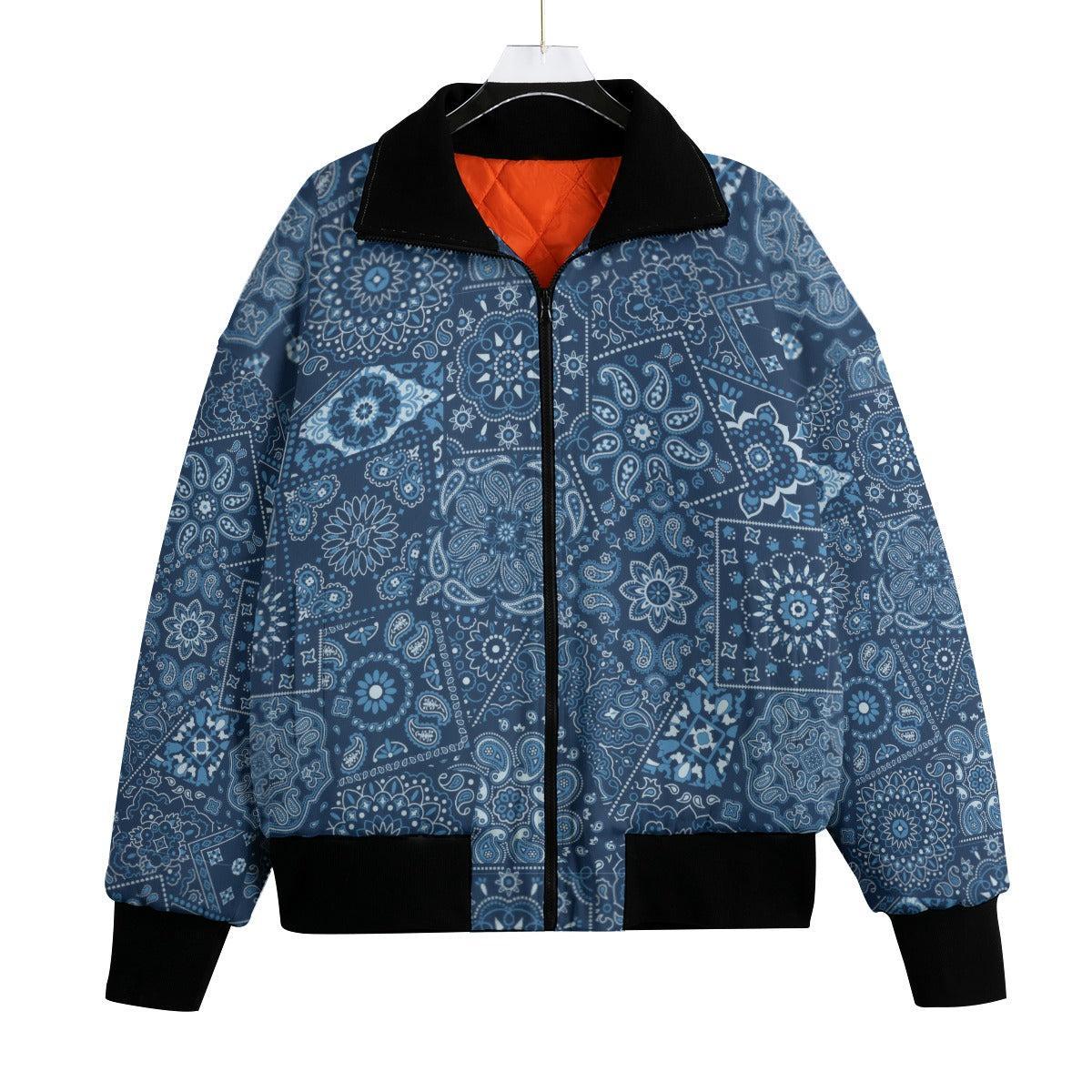 Blue Hanky (Fleece Jacket)-Fleece Jacket-Swish Embassy