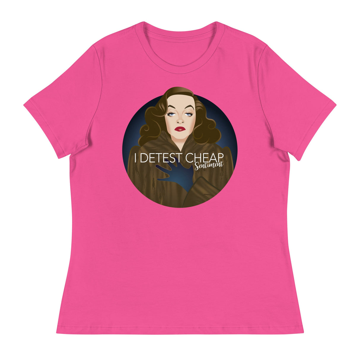 Cheap Sentiment (Women's Relaxed T-Shirt)-Women's T-Shirts-Swish Embassy