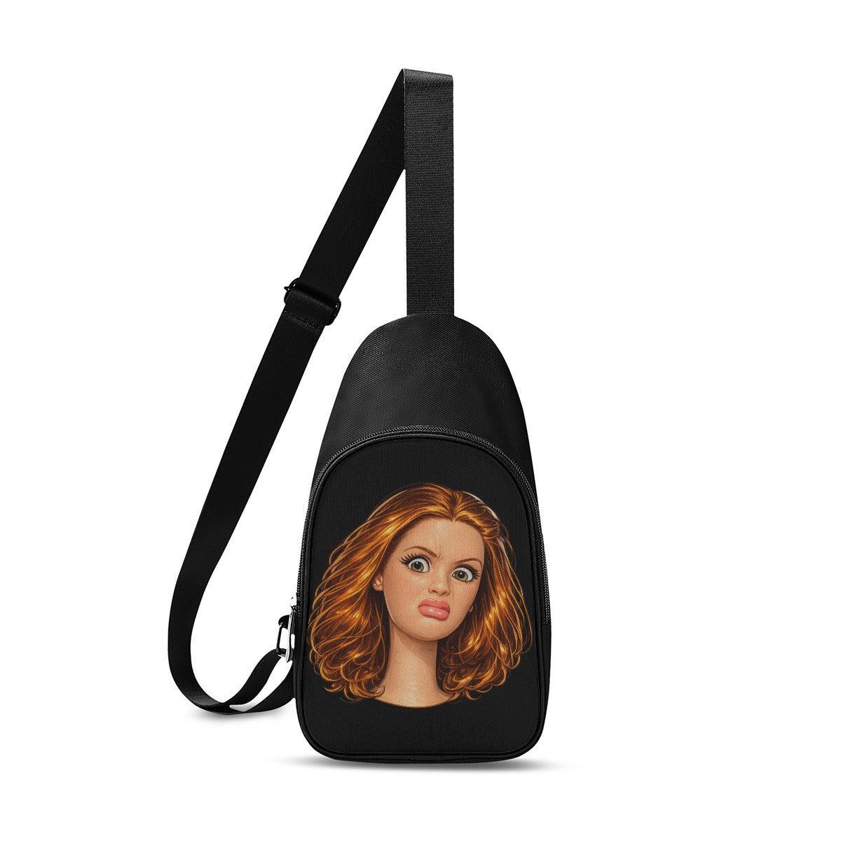Disgusted Doll (Sling Bag)-Sling Bag-Swish Embassy