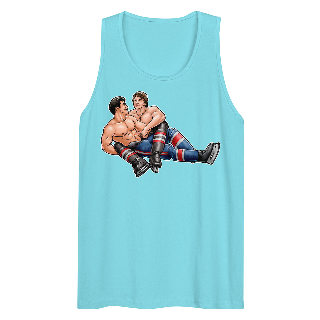 Down to Puck (Tank Top)-Tank Top-Swish Embassy