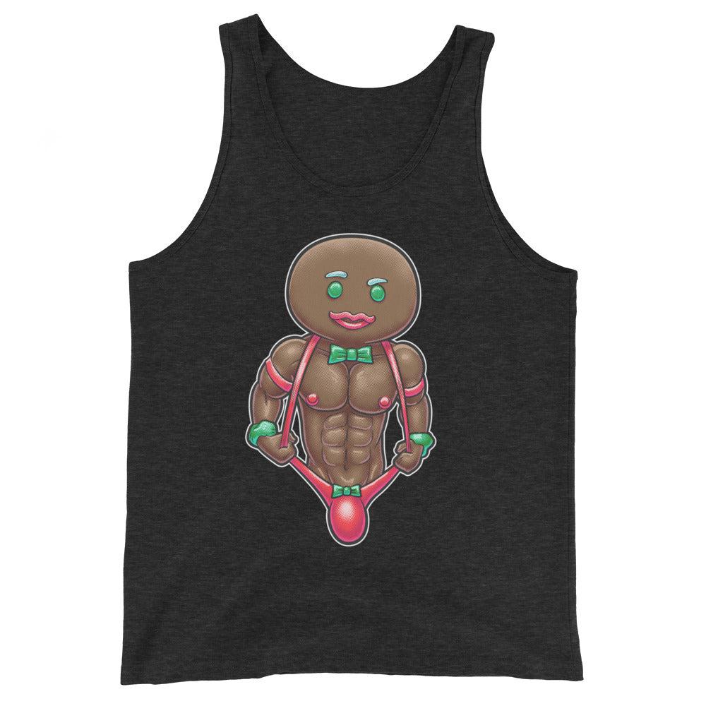 Everyone Loves a Ginger (Tank Top)-Christmas Tank Tops-Swish Embassy
