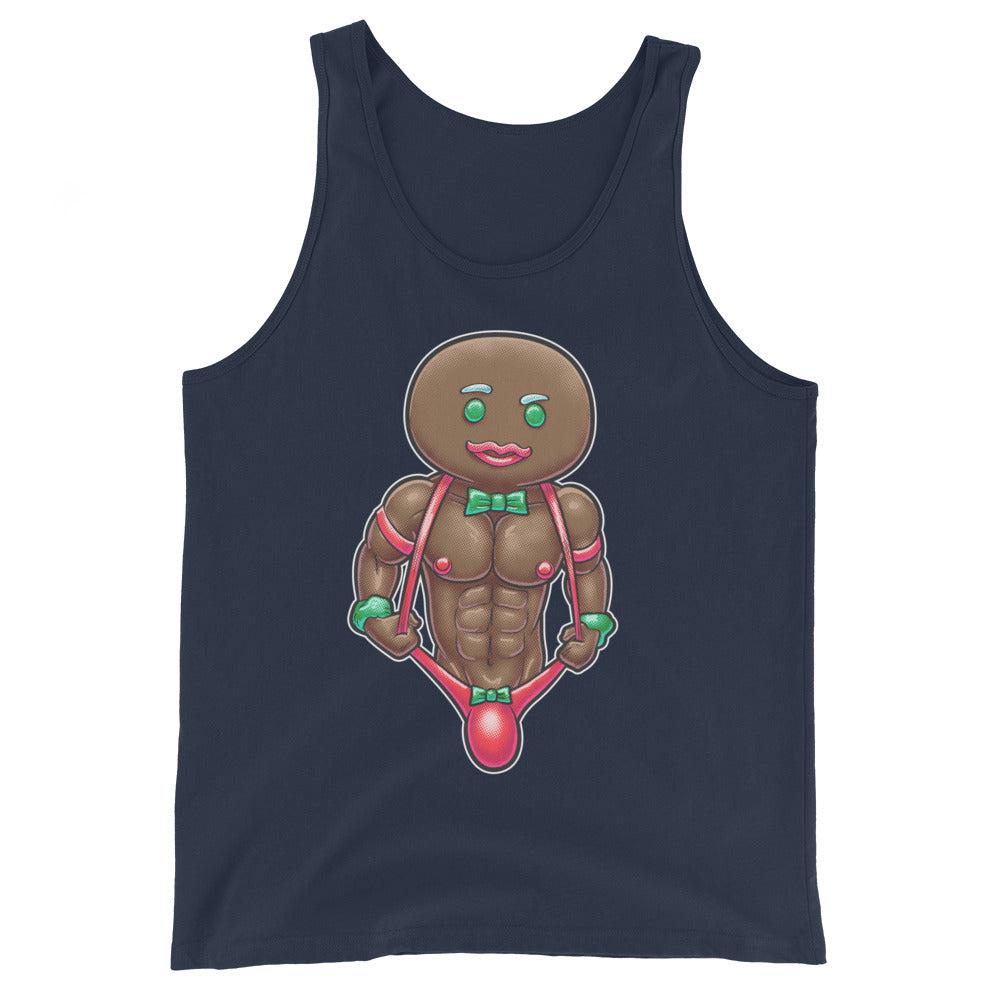 Everyone Loves a Ginger (Tank Top)-Christmas Tank Tops-Swish Embassy