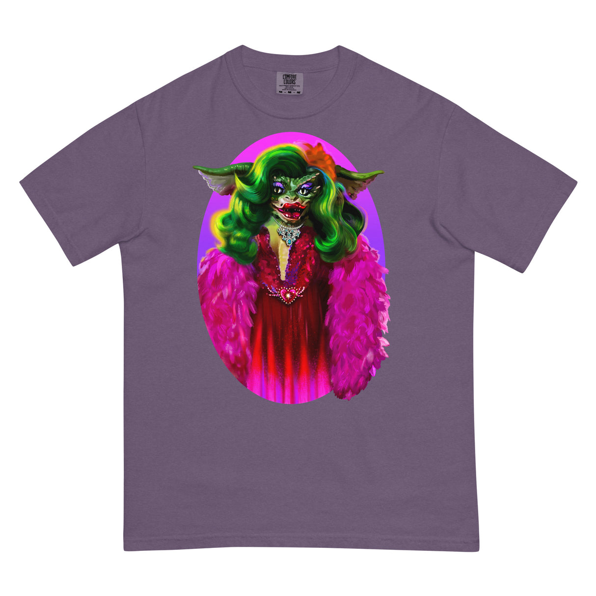 Greta Glamazon (Boxy Tee)-Boxy T-Shirt-Swish Embassy