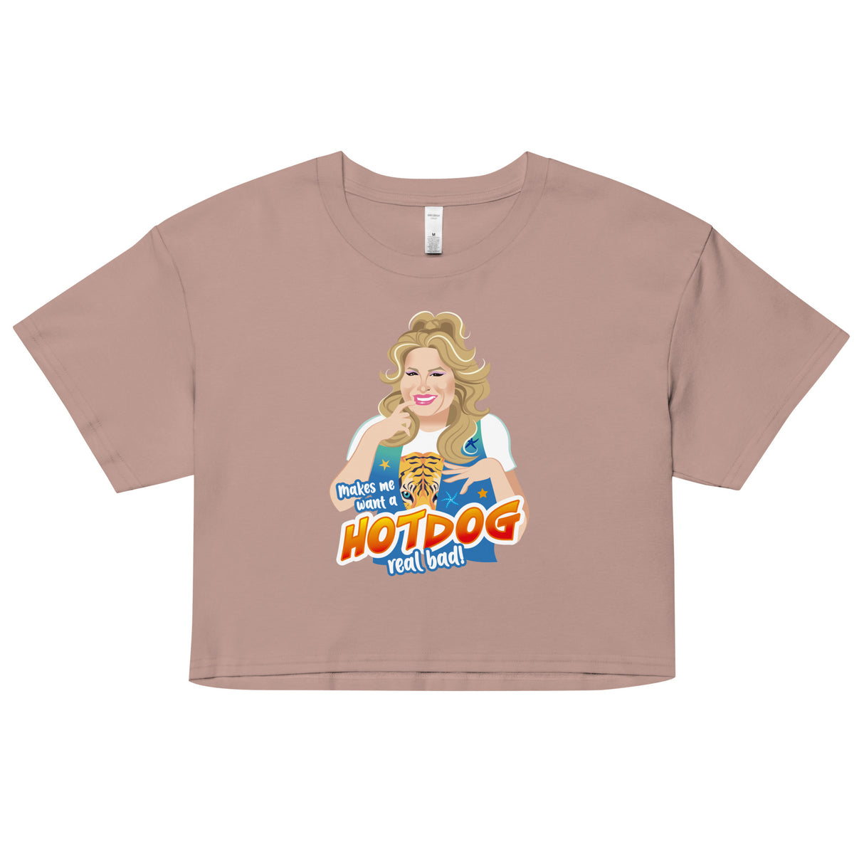 Hot Dog (Crop Top)-Crop Top-Swish Embassy