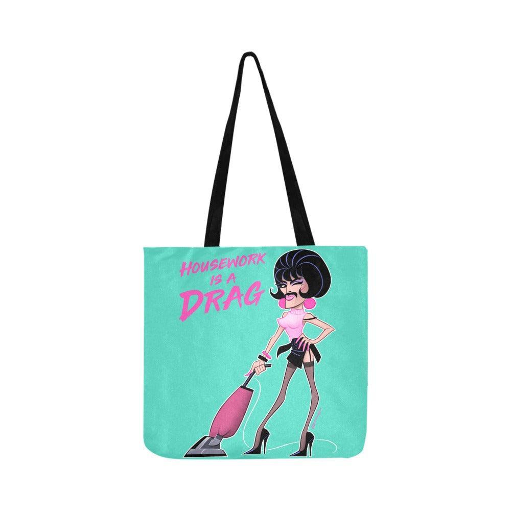 Housework is a Drag (Tote Bag)