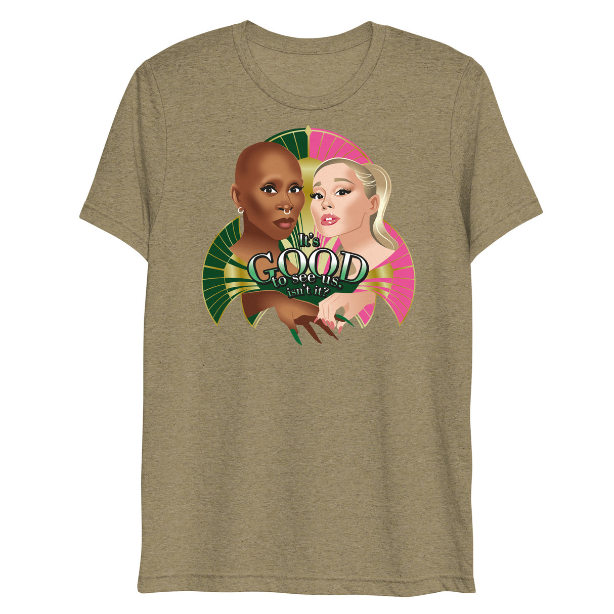 It's Good to See Us (Triblend)-Triblend T-Shirt-Swish Embassy