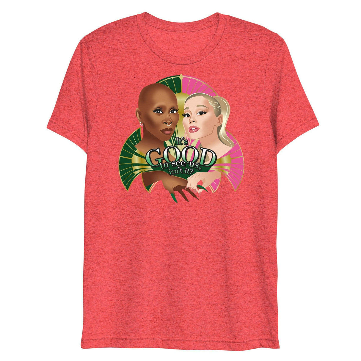 It's Good to See Us (Triblend)-Triblend T-Shirt-Swish Embassy