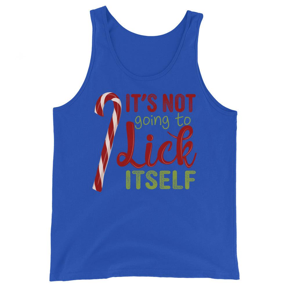 It's Not Going to Lick Itself (Tank Top)-Christmas Tank Tops-Swish Embassy