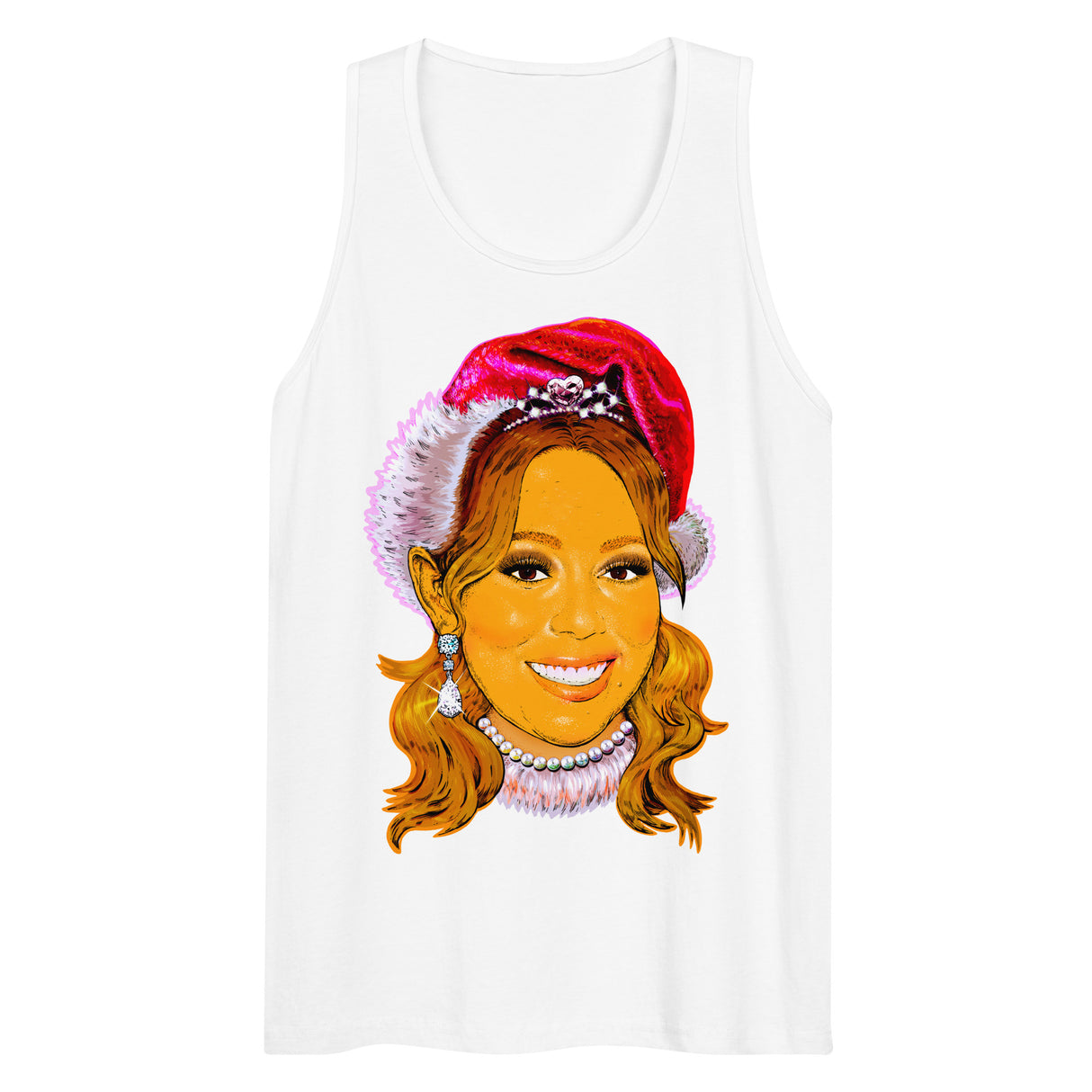 It's Time (Tank Top)-Christmas Tank Tops-Swish Embassy