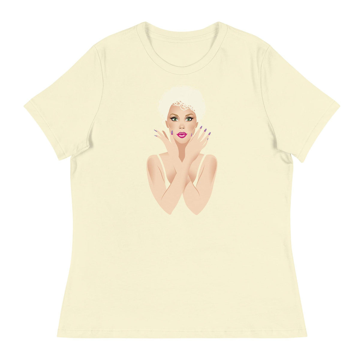 Jazzhands (Women's Relaxed T-Shirt)-Women's T-Shirts-Swish Embassy