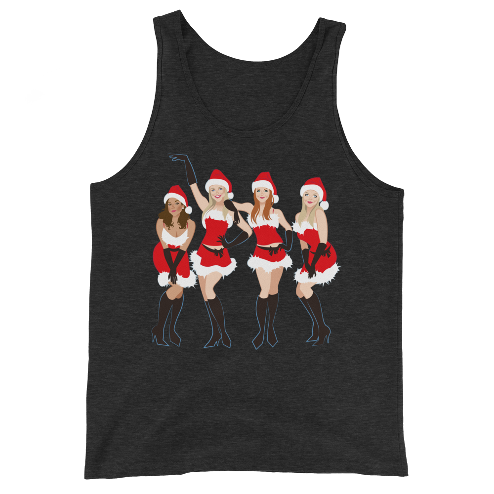 Jingle Bell Rock (Tank Top)-Christmas Tank Tops-Swish Embassy