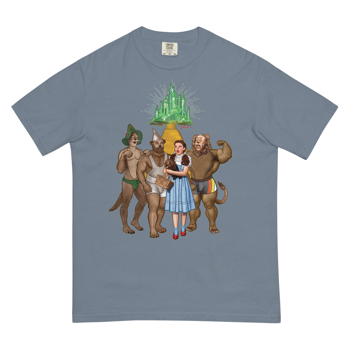 Lions and Otters and Bears, Oh my! (Boxy Tee)-Boxy T-Shirt-Swish Embassy