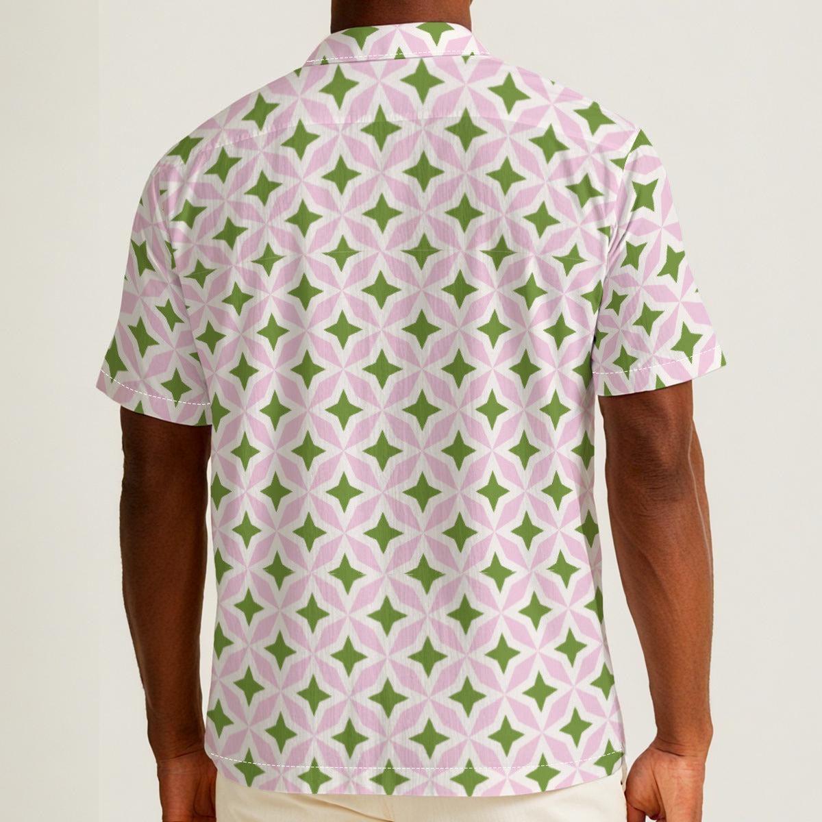 Martini on Venus (Cotton Button Shirt)-Cotton Button Shirt-Swish Embassy