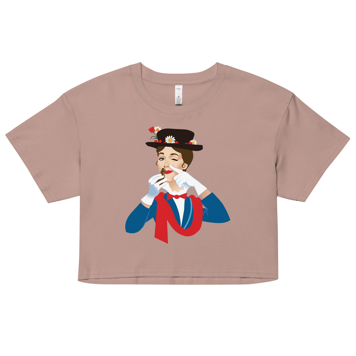 Mary Poppers (Crop Top)-Crop Top-Swish Embassy