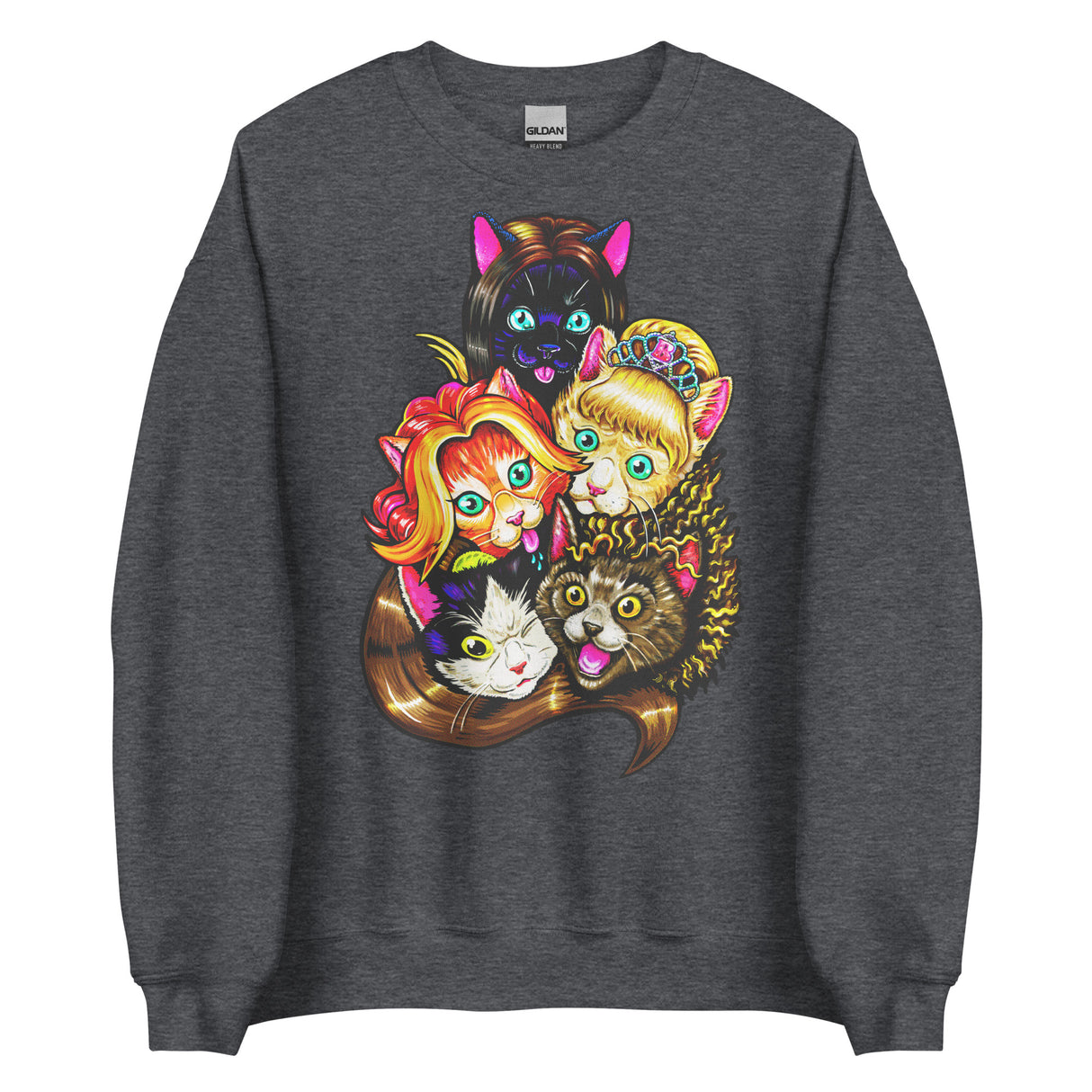 Meow Tell Me What You Want (Sweatshirt)-Sweatshirt-Swish Embassy
