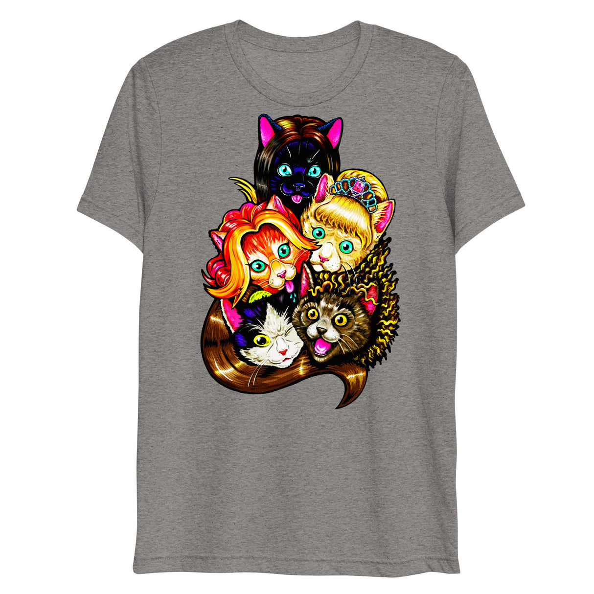 Meow Tell Me What You Want (Triblend)-Triblend T-Shirt-Swish Embassy