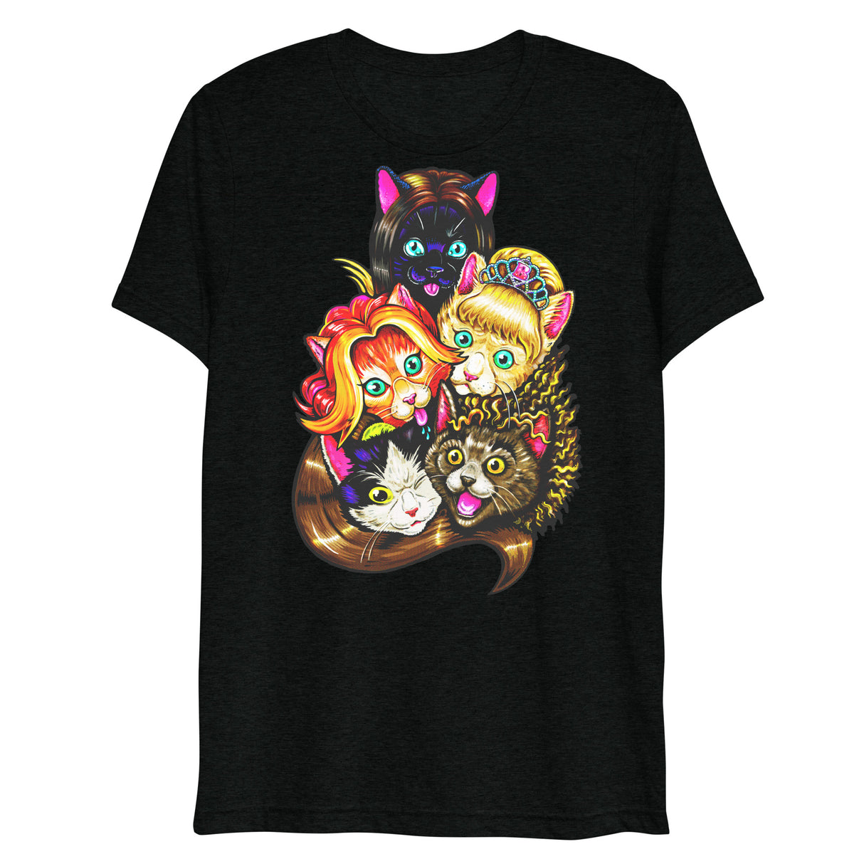 Meow Tell Me What You Want (Triblend)-Triblend T-Shirt-Swish Embassy