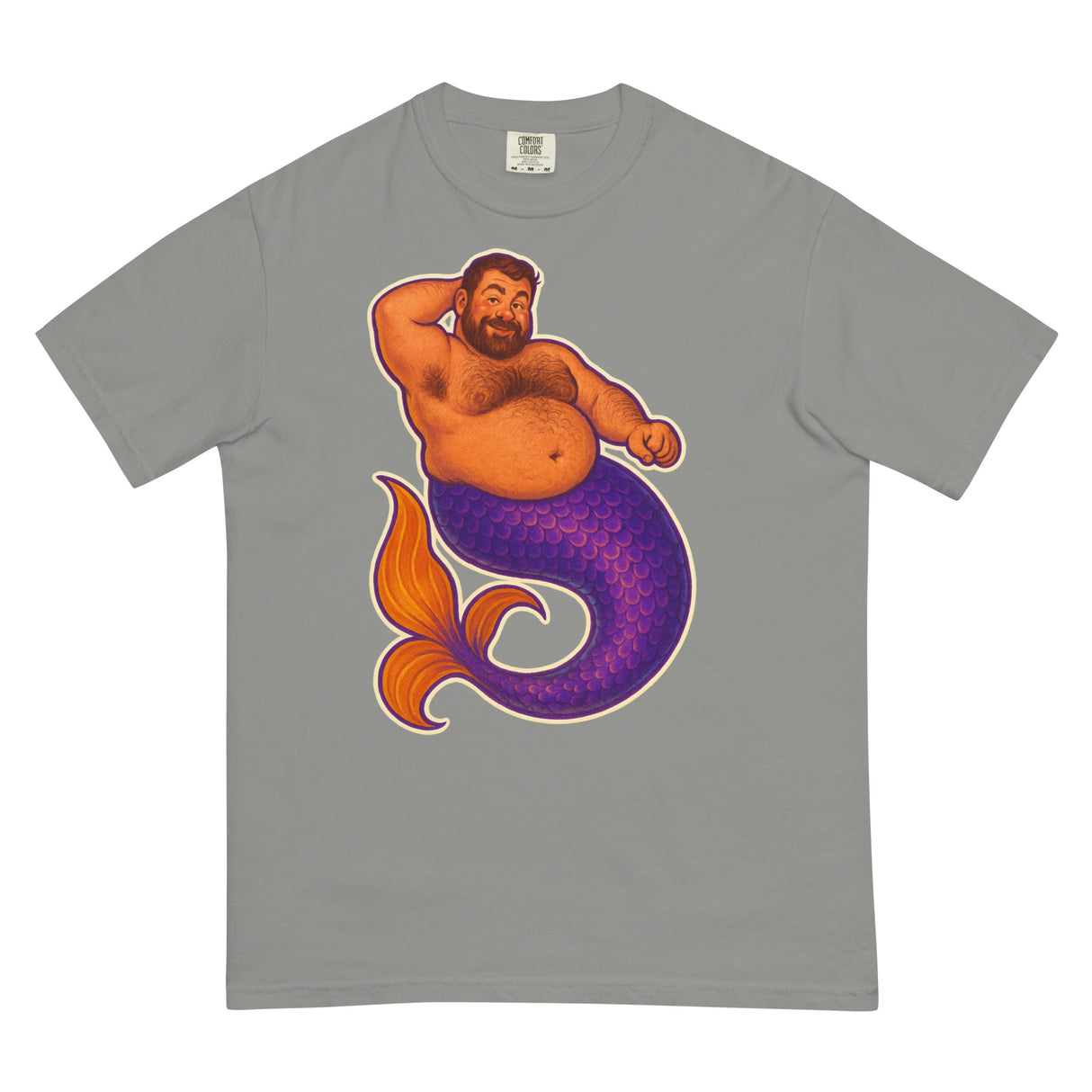 Mer-Grrr (Boxy Tee)-Boxy T-Shirt-Swish Embassy