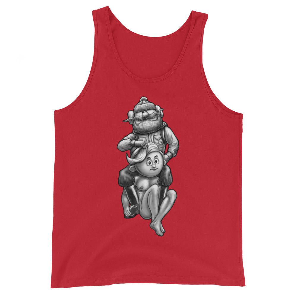 Misfit Toys of Finland (Tank Top)-Christmas Tank Tops-Swish Embassy