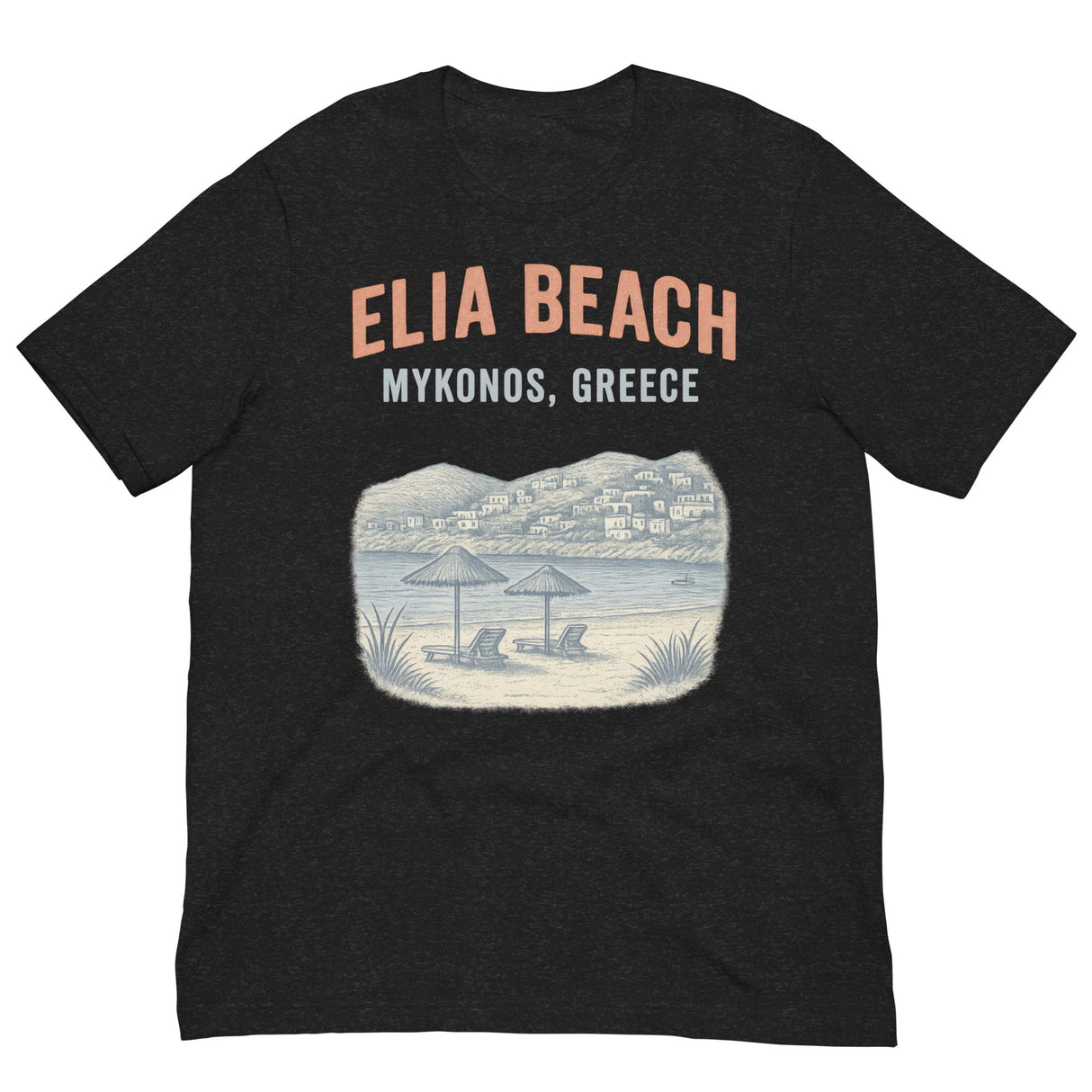 Mykonos Beach-T-Shirts-Swish Embassy