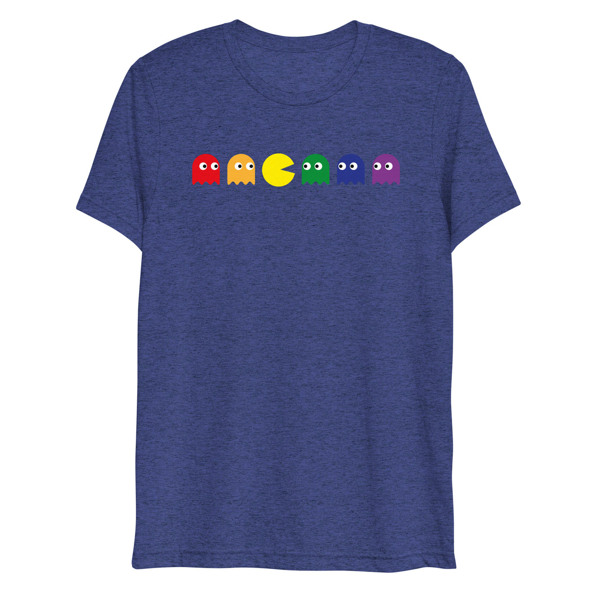 Pac Man Pride (Triblend)-Triblend T-Shirt-Swish Embassy