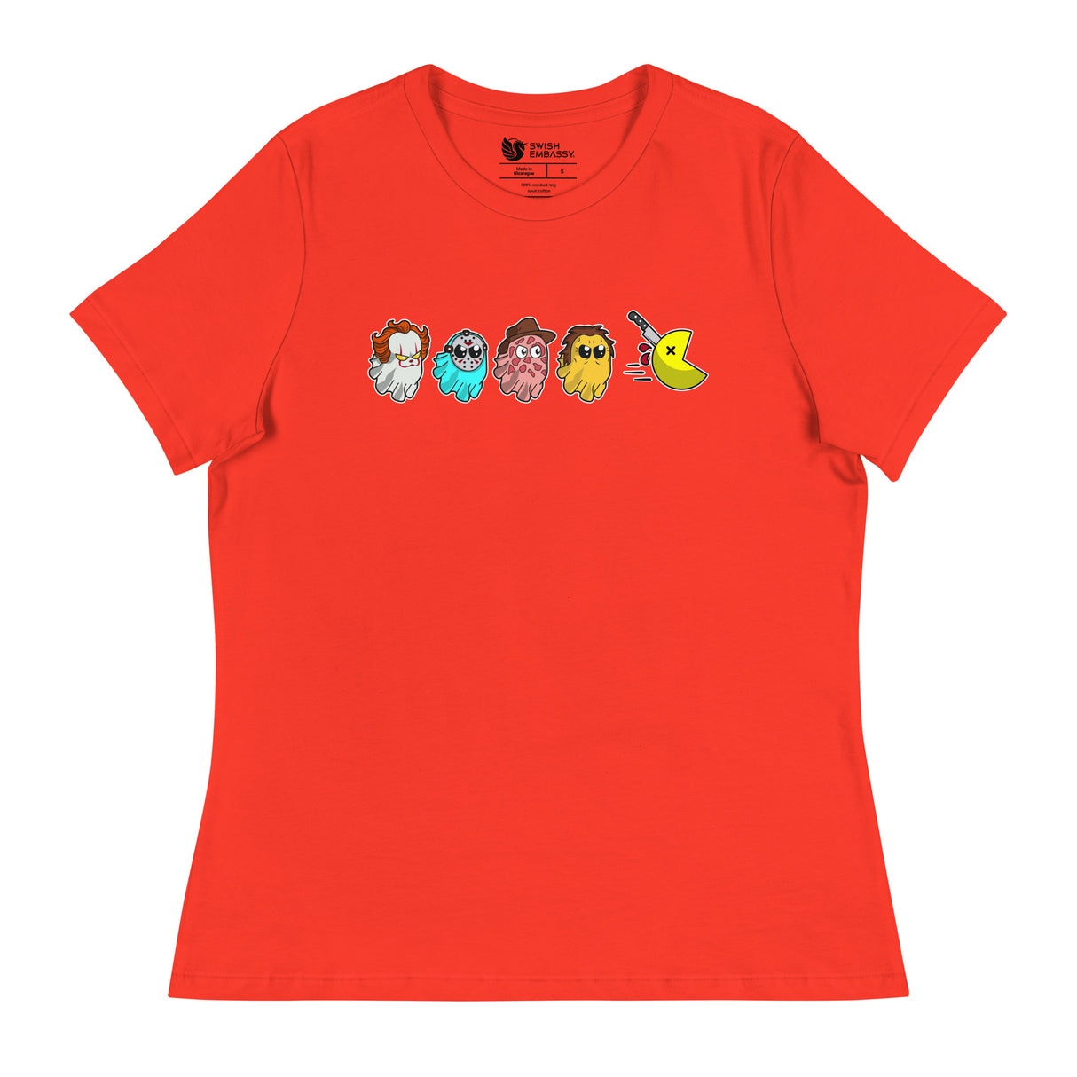 Pac'd with Fear (Women's Relaxed T-Shirt)-Women's T-Shirts-Swish Embassy