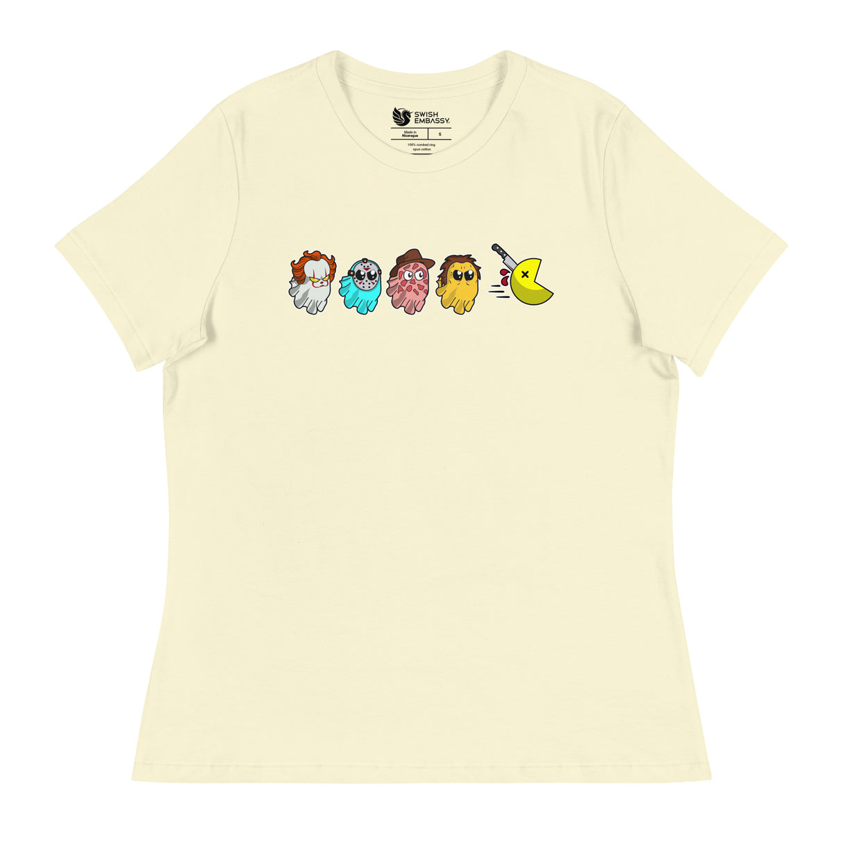 Pac'd with Fear (Women's Relaxed T-Shirt)-Women's T-Shirts-Swish Embassy