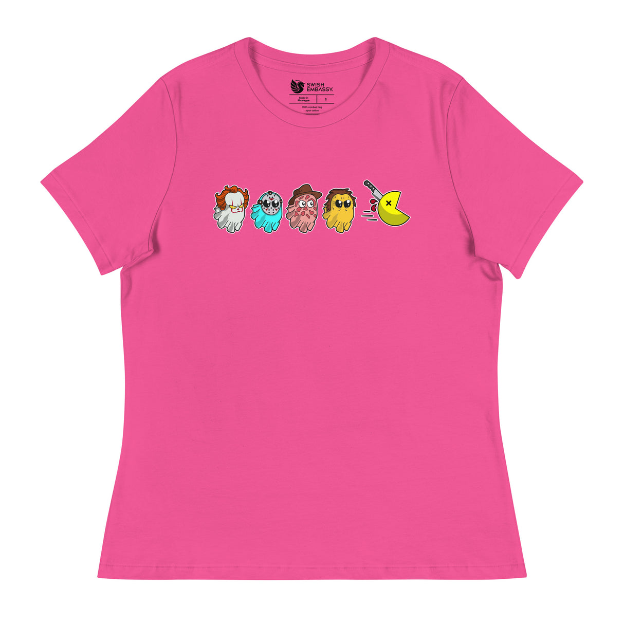 Pac'd with Fear (Women's Relaxed T-Shirt)-Women's T-Shirts-Swish Embassy