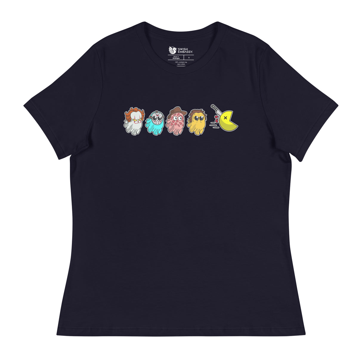Pac'd with Fear (Women's Relaxed T-Shirt)-Women's T-Shirts-Swish Embassy