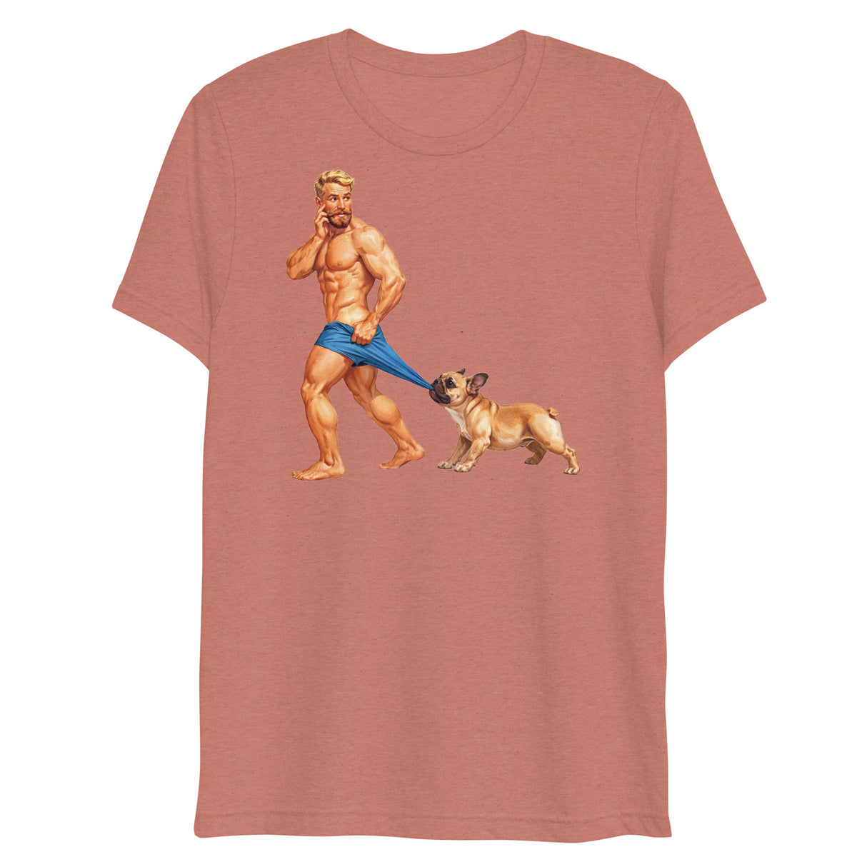 Pardon my Frenchie (Triblend)-Triblend T-Shirt-Swish Embassy
