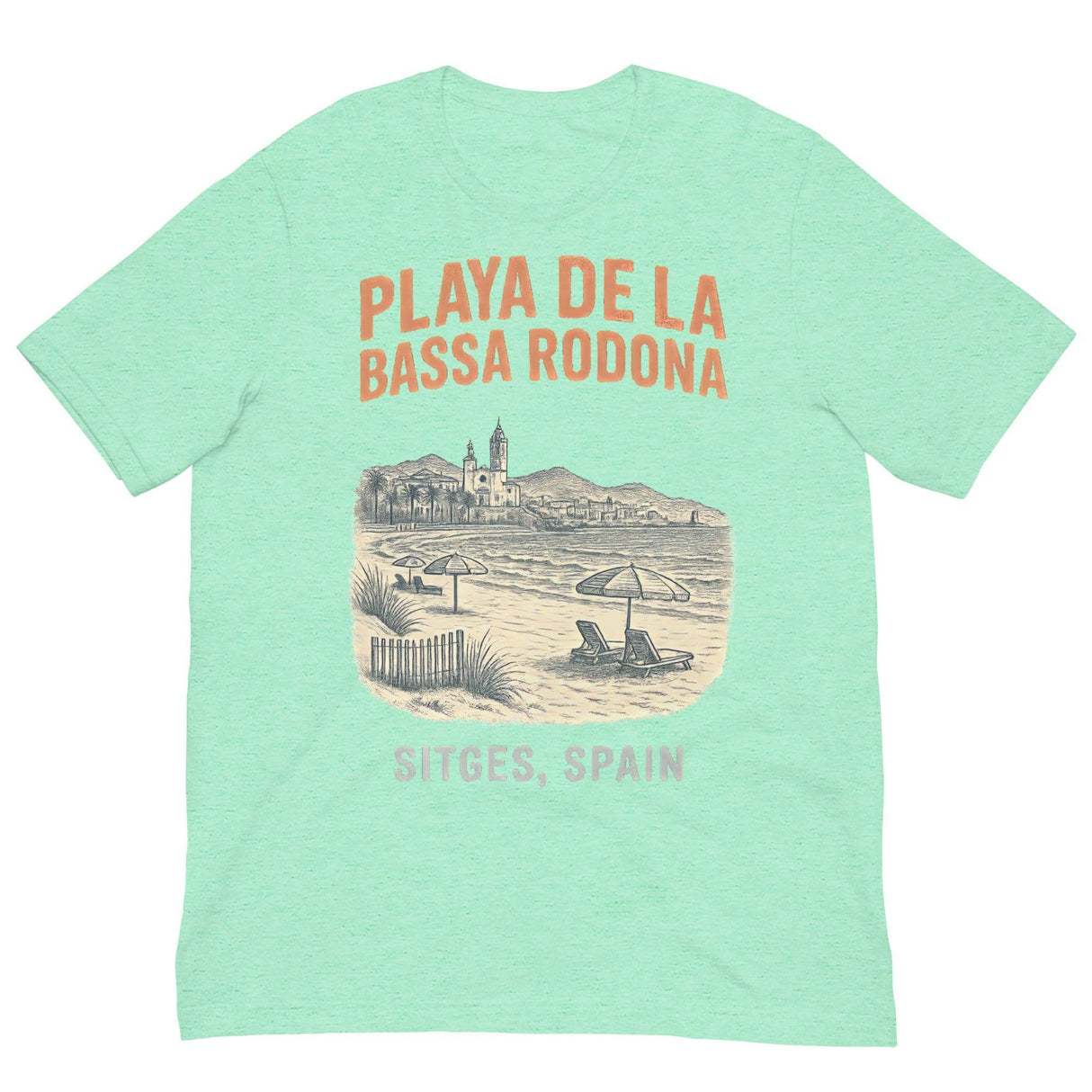 Playa de la Bassa Rodone-T-Shirts-Swish Embassy