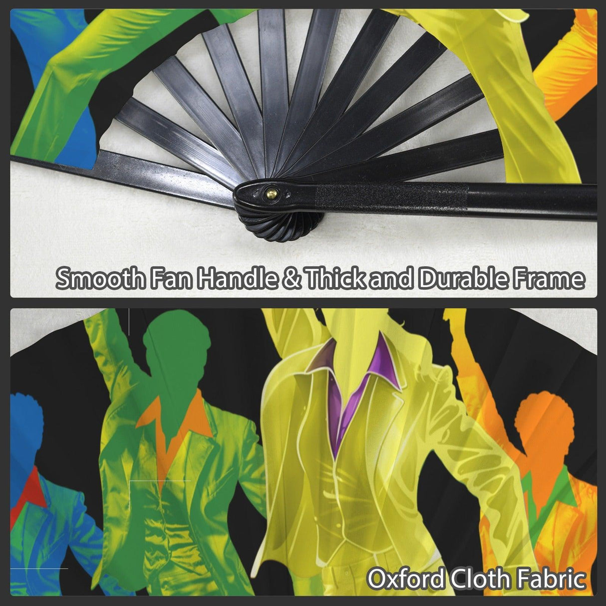 Pride Inferno (Folding Clack Fan)-Folding Fans-Swish Embassy
