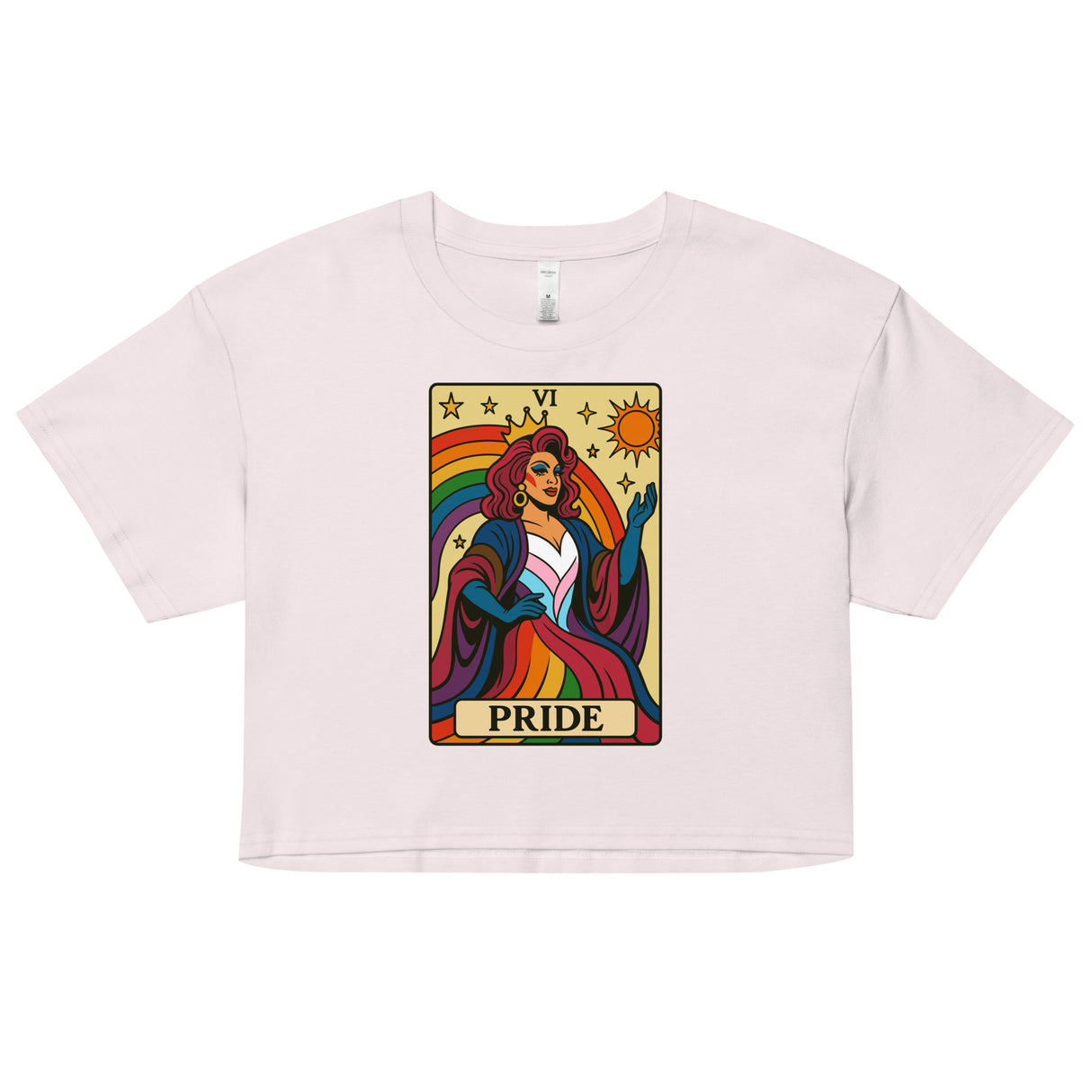 Pride Tarot (Crop Top)-Crop Top-Swish Embassy