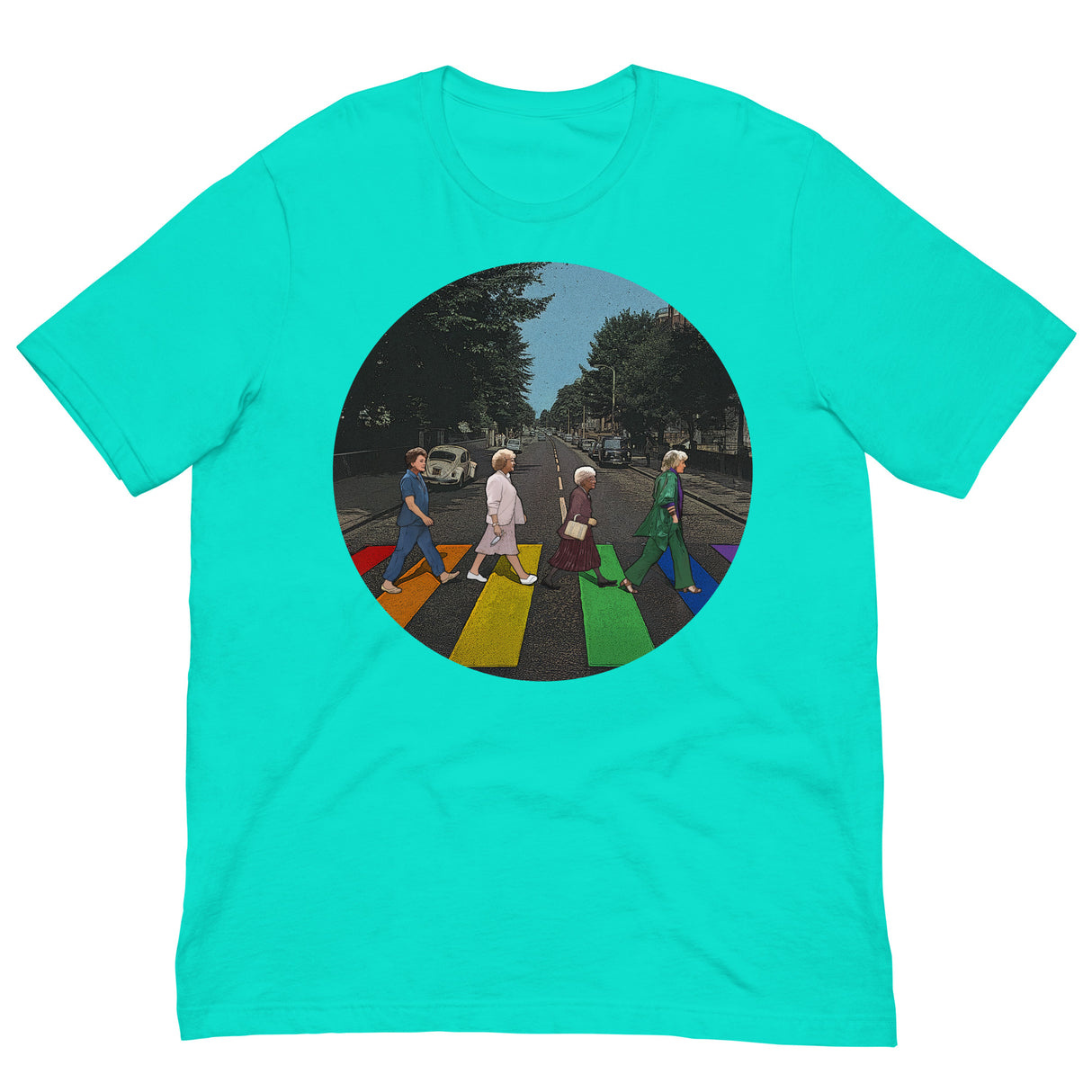 Rainbow Crossing Girls-T-Shirts-Swish Embassy