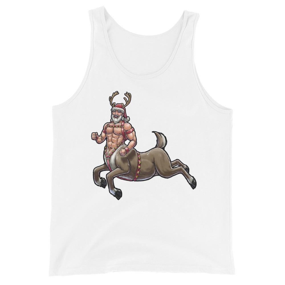 Santaur (Tank Top)-Christmas Tank Tops-Swish Embassy