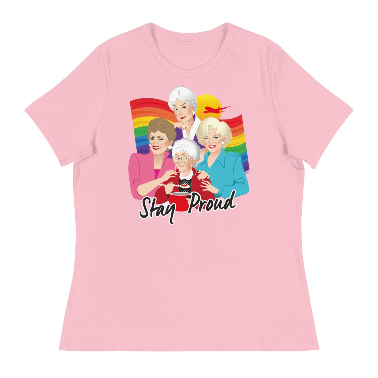 Stay Proud (Women's Relaxed T-Shirt)-Women's T-Shirts-Swish Embassy