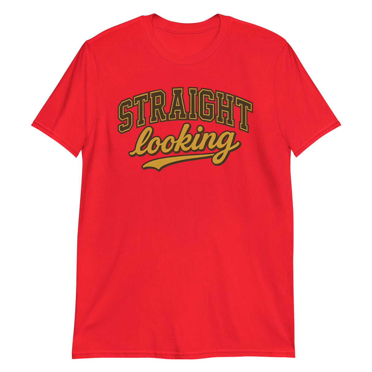 Straight Looking-T-Shirts-Swish Embassy