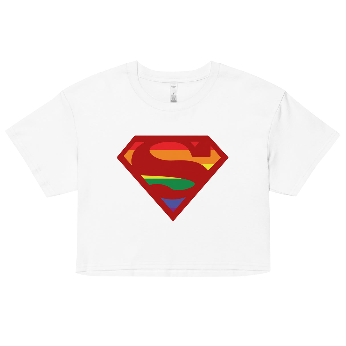 Super Gay (Crop Top)-Crop Top-Swish Embassy