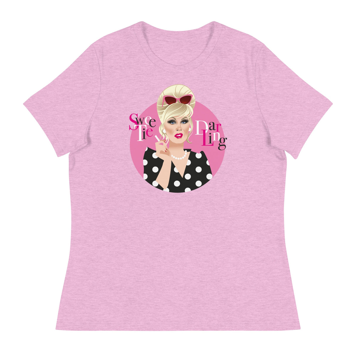 Sweetie Darling (Women's Relaxed T-Shirt)-Women's T-Shirts-Swish Embassy